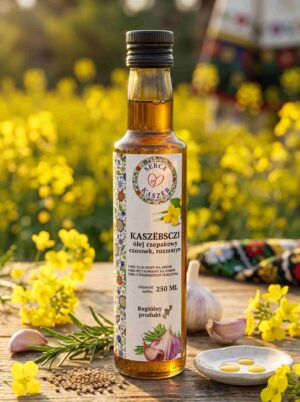 Olej rzepakowy czosnek rozmaryn 250ml