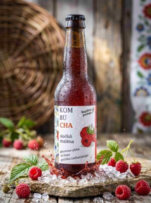 Kombucha malinowa 330ml