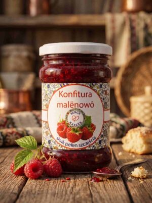 Konfitura malinowa 360g