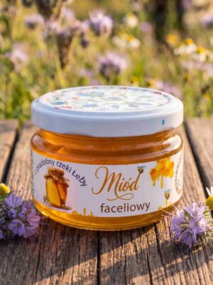 Miód faceliowy 250ml/300g