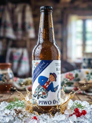 Piwo 0% Trzeźwy Kaszub na noc 500ml