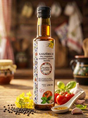 Olej rzepakowy pomidor czosnek bazylia 250ml